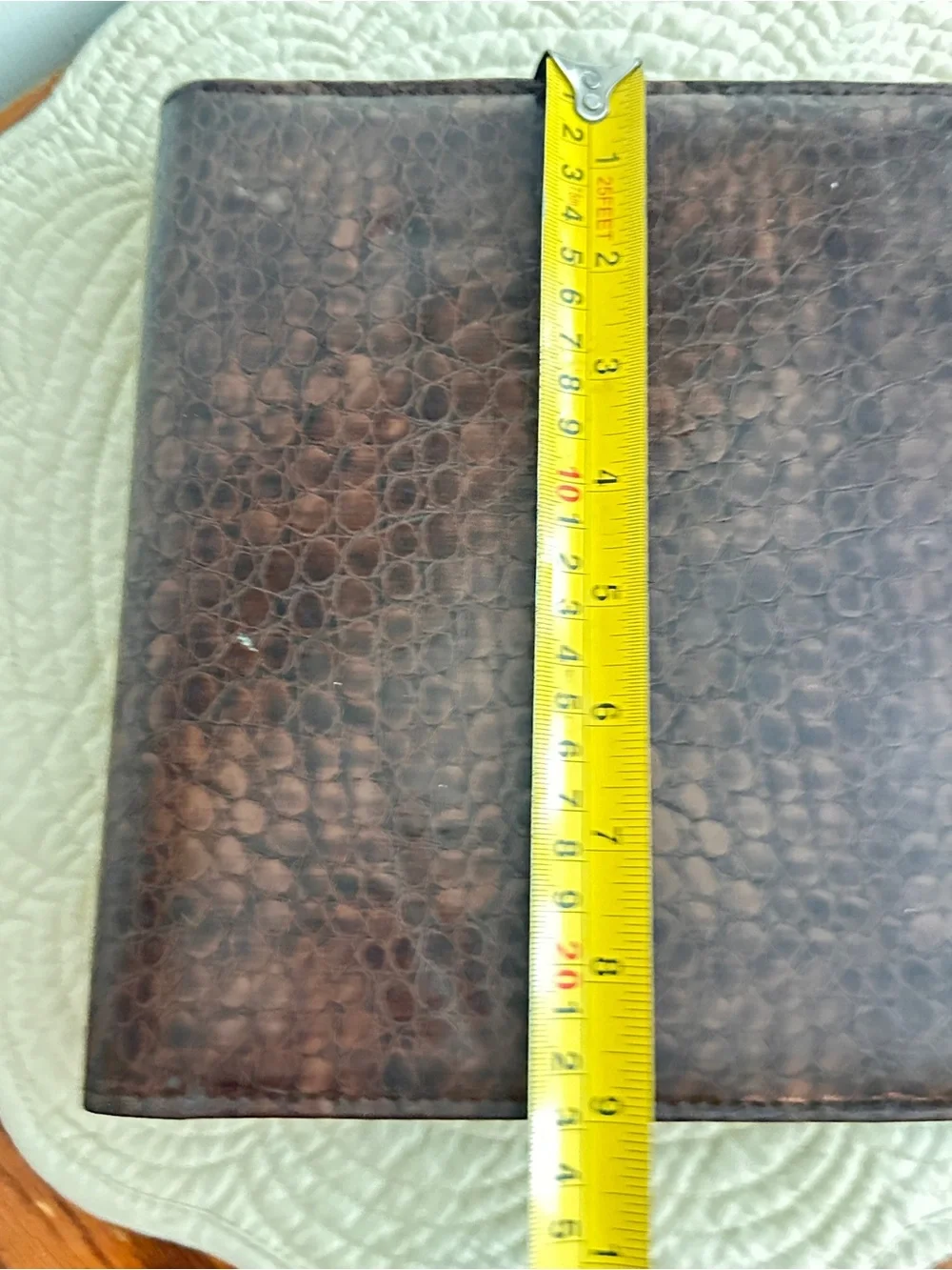 Vintage faux leather photo album for 4x6 photos